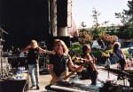 Also from stage right, overlooking the crowd