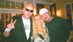 Karen with her 2 fav guys K-Man and Jack