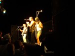 My wife Angelica joined the band onstage for a few minutes.